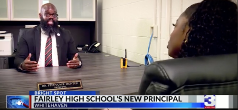 WREG: Fairley High School graduate becomes school’s principal